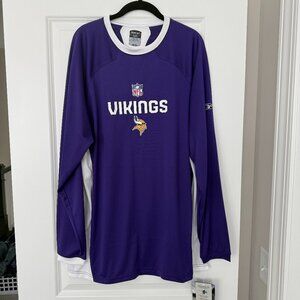 NEW Minnesota Vikings Football Men's Long Sleeve Shirt - Size L